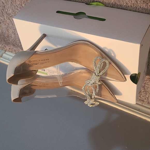 Brand new Call it Spring blingy pumps - Picture 2 of 5